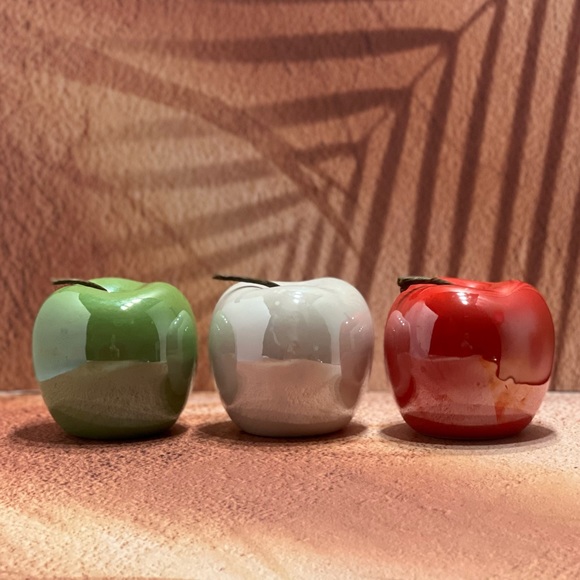 Pier 1 Other - ceramic apple Iridescent Full Size Apple Home Decor Gift accent